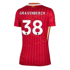 Liverpool Ryan Gravenberch #38 Hemmatröja Dam 2024-25 Korta ärmar